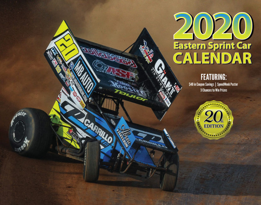 2020 Eastern Sprint Car Calendar Rife's Racing Collectibles