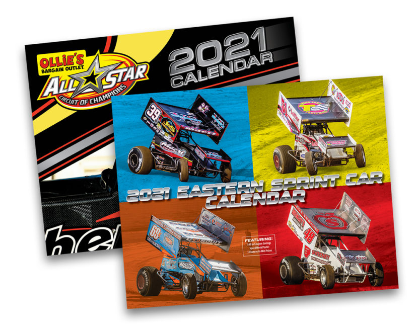 2021 Eastern Sprint Car Calendar Rife's Racing Collectibles