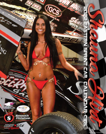 2022 Eastern Sprint Car Calendar Girl – Shauna Hirt Poster | Rife's